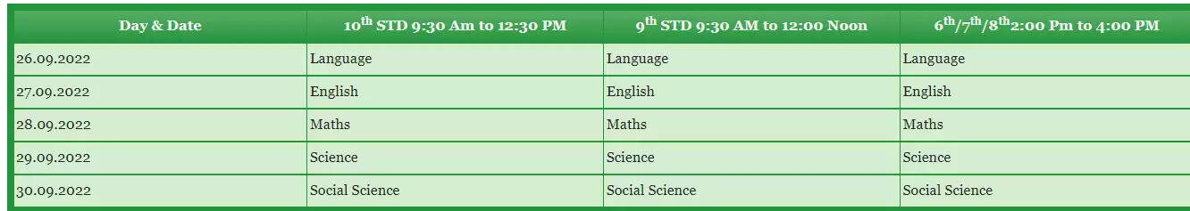 அட்டவணை
