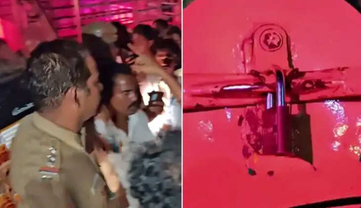 அதிமுகவினர் போராட்டம்