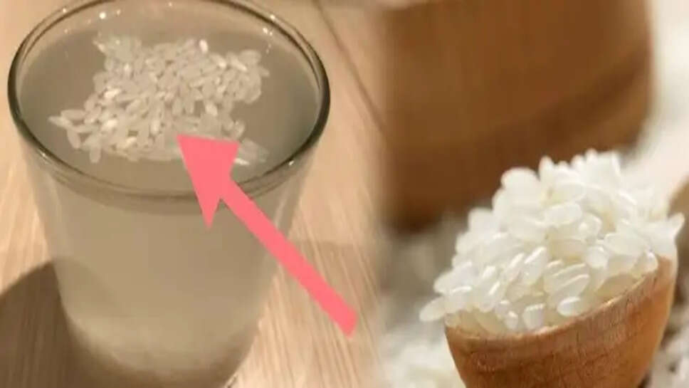 நீரில் மிதக்கும் அரிசி