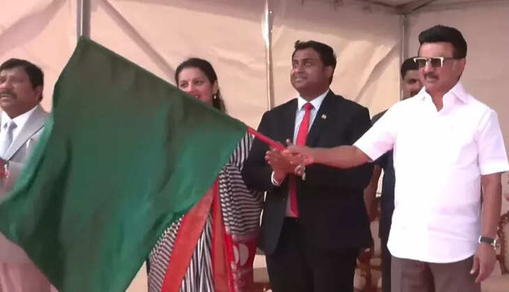 ஸ்டாலின் கொடியசைத்து