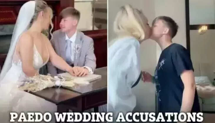 சிறுவனைத் திருமணம் செய்த இளம்பெண்... கேலி செய்தவர்களுக்கு ஆவேசமாக சொன்ன அதிர்ச்சி காரணம்!