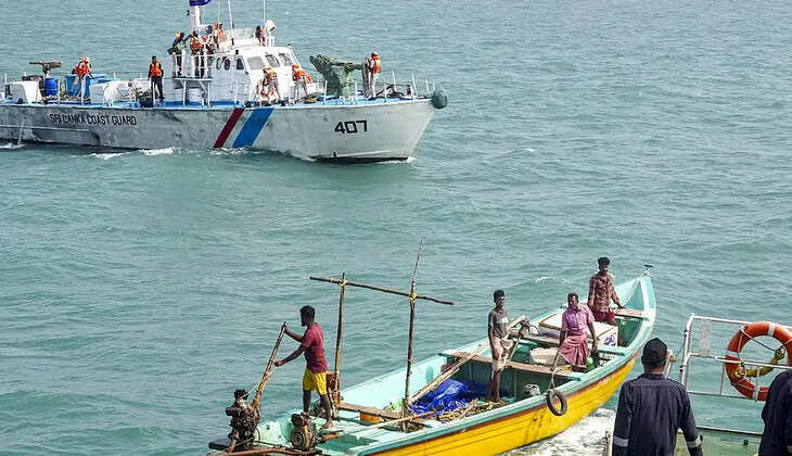 இலங்கை கடல் கப்பல் சோதனை மீனவர்கள்