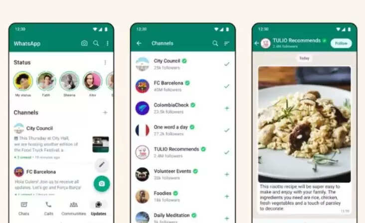 வாட்ஸ் அப் சானல்ஸ்