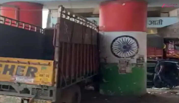 லாரி விபத்து