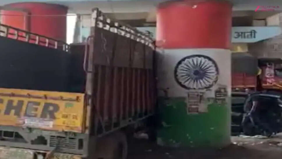 லாரி விபத்து