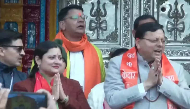  இன்று கேதார்நாத் கோவில் நடை திறப்பு... உத்தரகாண்ட் முதல்வர் பங்கேற்பு!