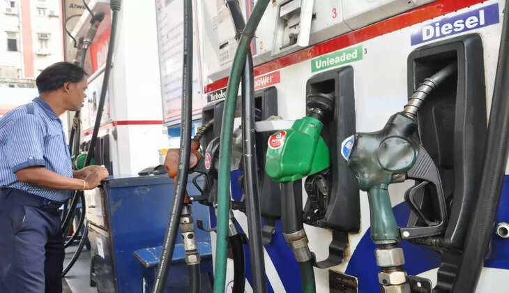 Petrol Station with Employee