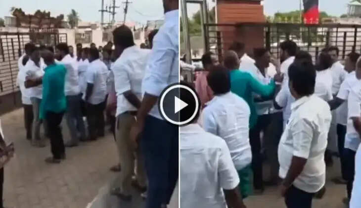 திமுகவினர்  மோதல்