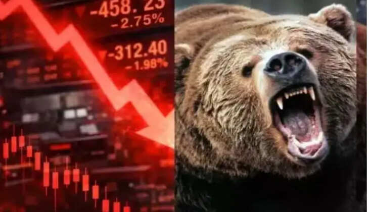 வீழ்ச்சி ஷேர் பங்குச்சந்தை