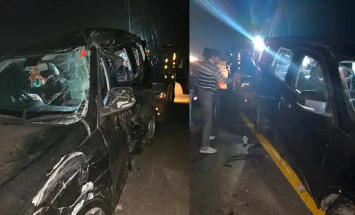 கார் மீது லாரி மோதி விபத்து... 5 மருத்துவர்கள் உட்பட 6 பேர் மரணம்!