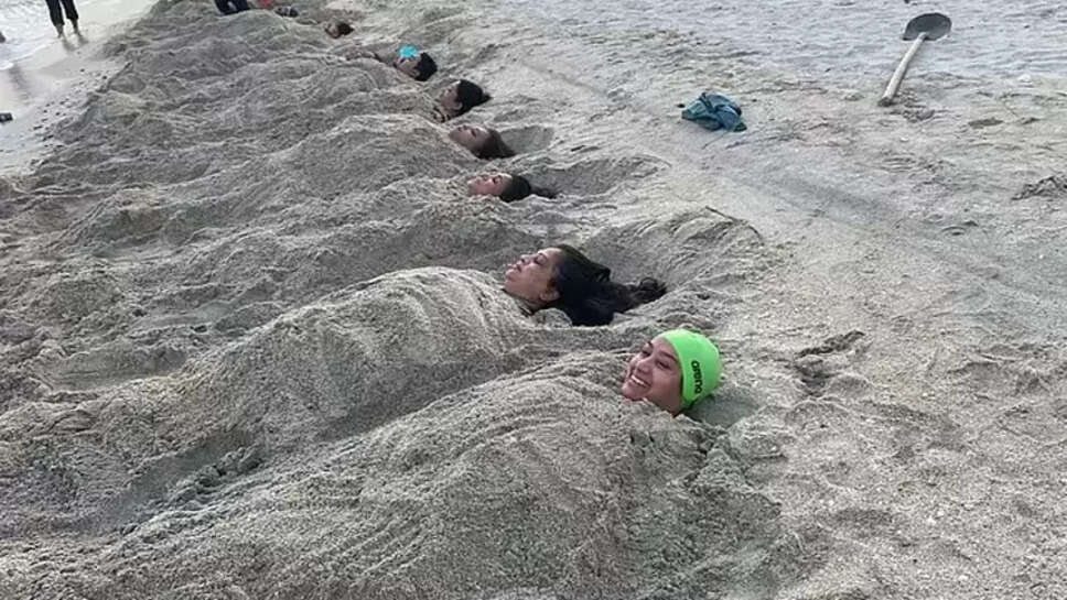 மணல் குளியல்