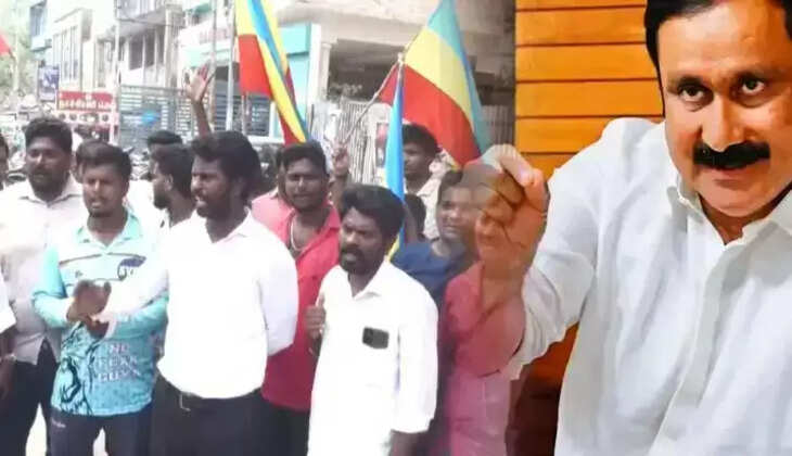 &nbsp;ராமதாஸ் தலைமையை ஏற்க மாட்டோம்... &nbsp; பாமக தொண்டர்கள் போராட்டம்!