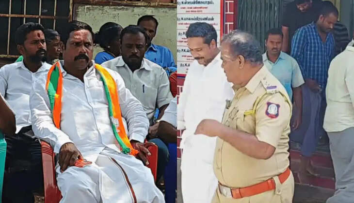 பாஜக நிர்வாகி கைது 