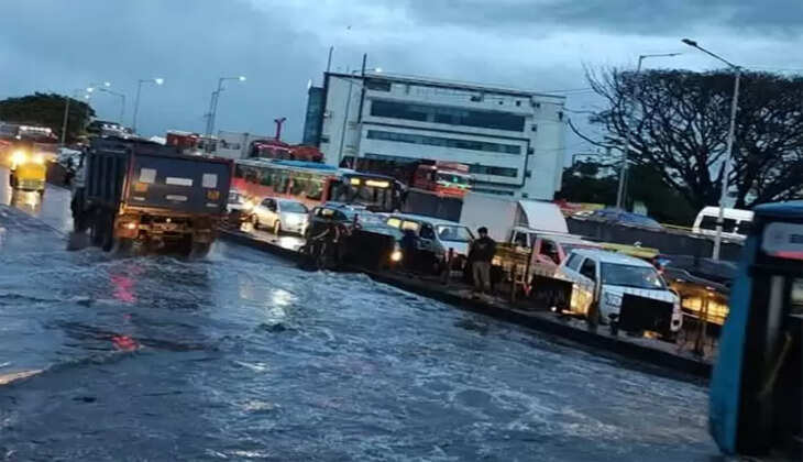 ஒரே இரவில் 100 மி.மீ. கனமழை... பெங்களூருவில் வெள்ளிக்கிழமை வரை மழைக்கான எச்சரிக்கை!