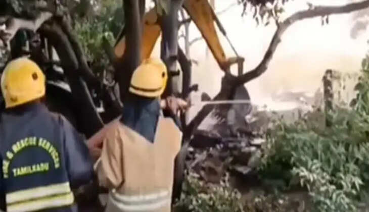 பட்டாசு குடோனில் விபத்து