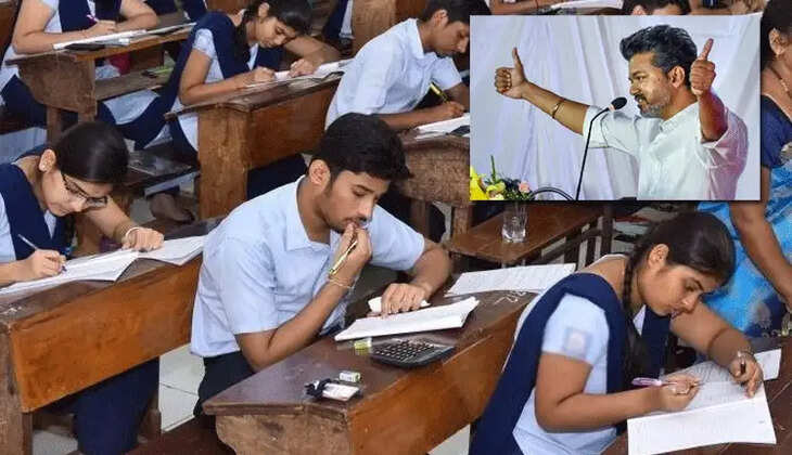 பொதுத் தேர்வை எழுத உள்ள அன்புத் தம்பிகளுக்கு, தங்கைகளுக்கு எனது மனமார்ந்த வாழ்த்துகள்... தவெக தலைவர் விஜய் ட்வீட்டு!