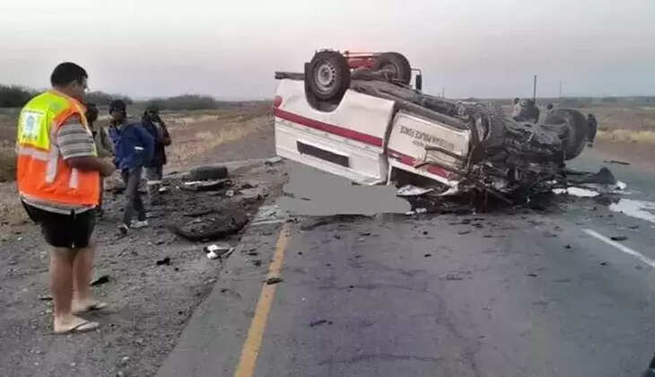 விபத்து போலீஸ் வேன்