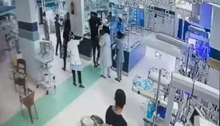 பகீர் வீடியோ.. நோயாளிகள் அதிர்ச்சி... மருத்துவமனையில் &nbsp;மருத்துவரை செருப்பால் அடித்த நர்ஸ்! &nbsp;