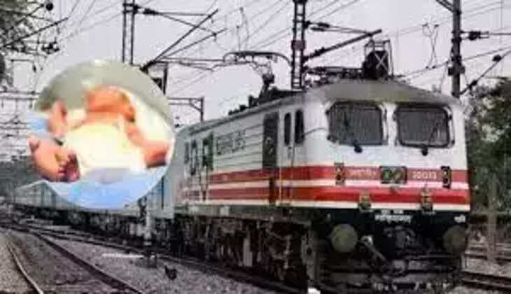 ரயிலில் குழந்தை