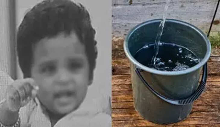 தொட்டி தண்ணீர் மூழ்கி விழுந்து