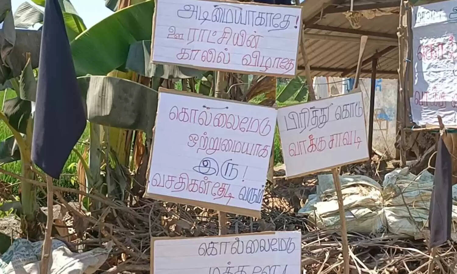 கருப்புக்கொடி கிராமம்