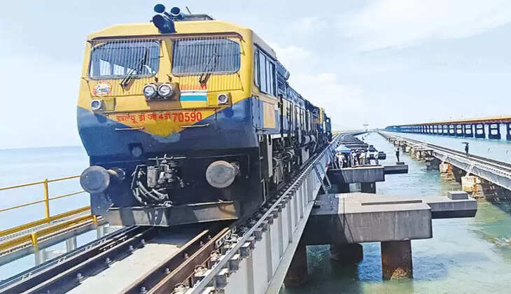 ராமேஸ்வரம் பாம்பன் புதிய ரயில் பால