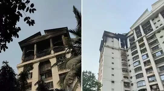 குடியிருப்பில் தீ