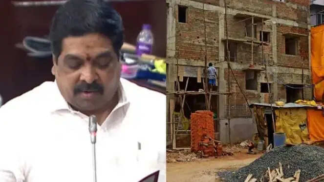வீட்டுவசதி அமைச்சர் ப.ராஜ்குமார்