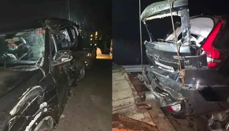 கார் மீது லாரி மோதி விபத்து... 5 மருத்துவர்கள் உட்பட 6 பேர் மரணம்!