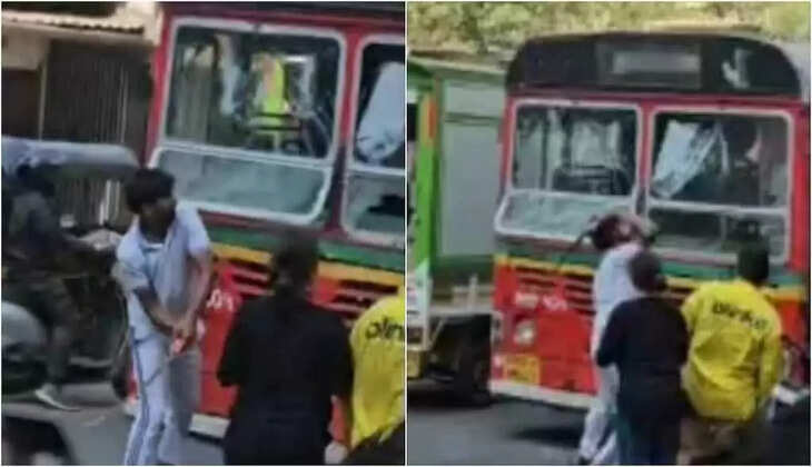 பரபரப்பு வீடியோ... வாளால் அரசு பேருந்து, டேங்கர் லாரி, ஆட்டோக்களை அடித்து நொறுக்கிய 16 வயது சிறுவன்!&nbsp;