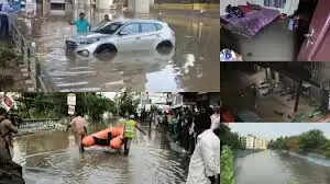 பெங்களூரு சாலைகள், குடியிருப்புகளில் வெள்ளம்