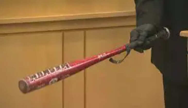 பேஸ்பால் மட்டையால்  தாயை அடித்து  கொன்ற   மகன்