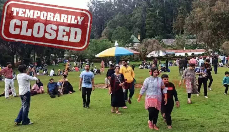 நீலகிரி ஊட்டி சுற்றுலா தலங்கள் மூடல் மழை