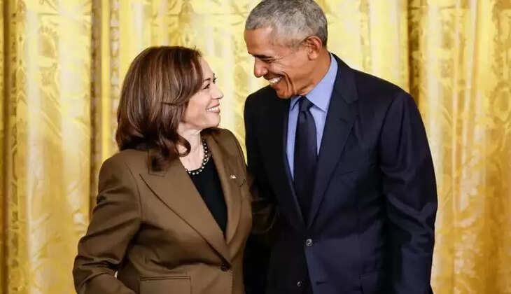 கமலா ஹாரிஸ் - ஒபாமா