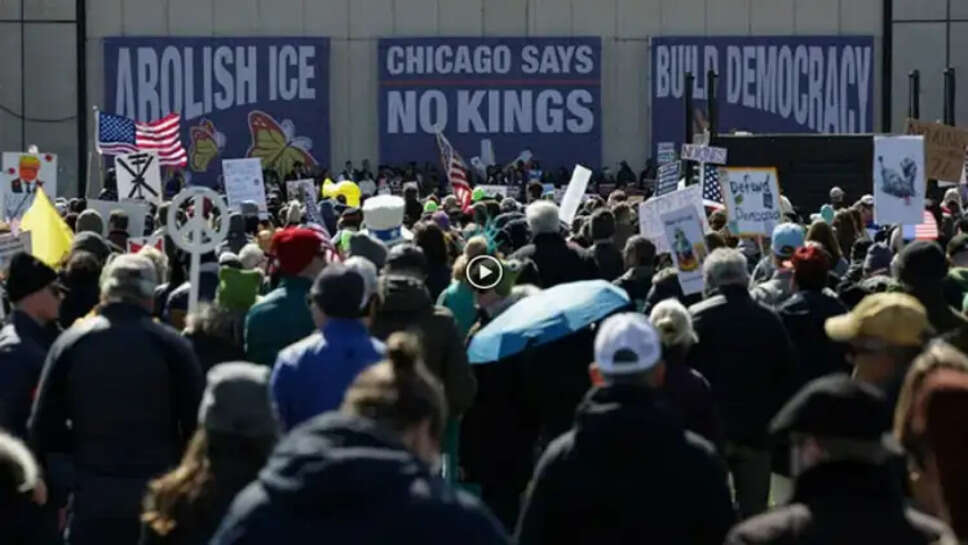 அமெரிக்காவில் போராட்டம் ட்ரம்ப்