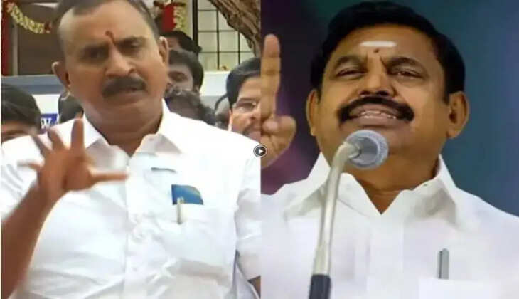 எஸ்.பி.வேலுமணி எடப்பாடி