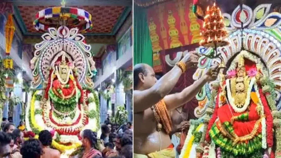  துர்க்கை அம்மன் வீதி உலா