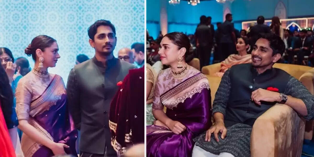 சித்தார்த் அதிதி ராவ்