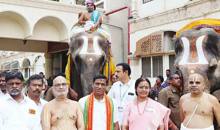 சீதா-ராமர் திருக்கல்யாணம் திருப்பதி  உற்சவம் 