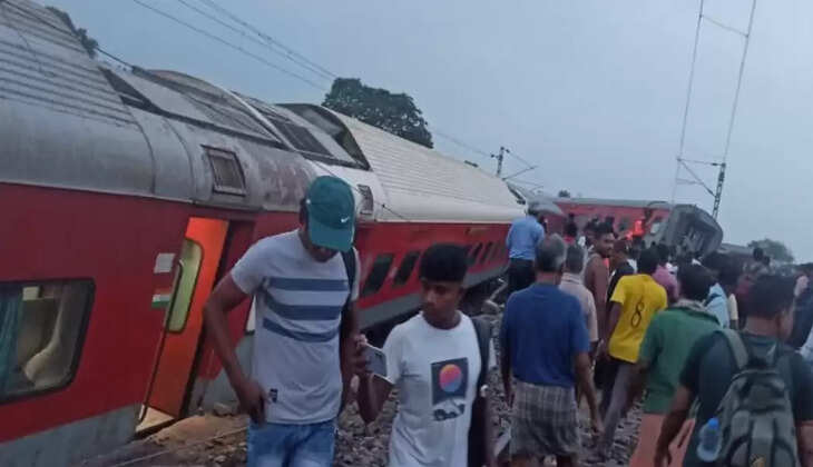 தடம் புரண்ட ரயில்