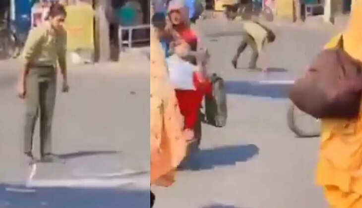 11ம் வகுப்பு மாணவி சாலையில் கிடந்த பாகிஸ்தான் கொடியை அகற்ற முயற்சி