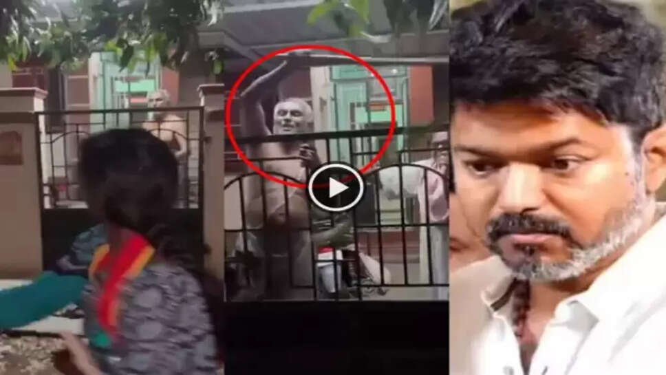 முதியவர் பிரச்சாரம் ஓட்டு தவெக