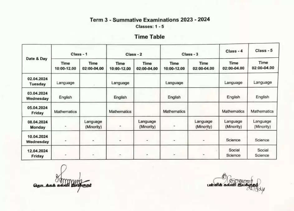 அட்டவணை