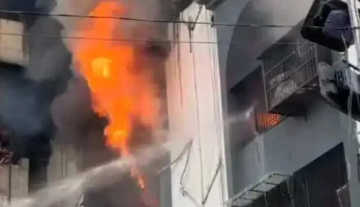 ஜவுளி சந்தை தீ