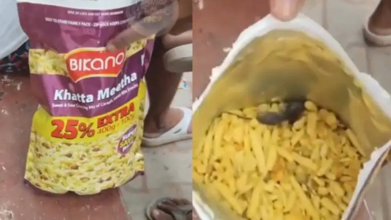 பெற்றோர்களே உஷார்... டால்மோத் சிப்ஸ் பாக்கெட்டில் குட்டி எலி... !