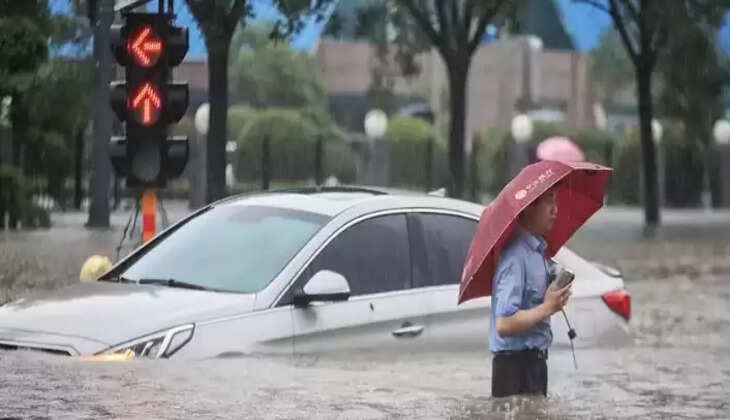 சீன கனமழை