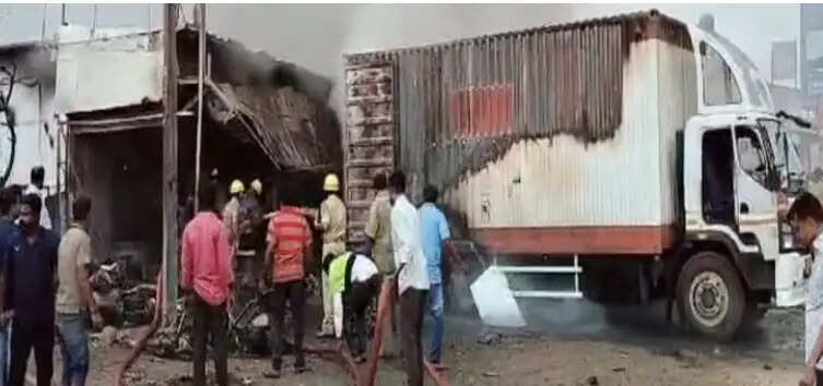 பட்டாசு குடோன் தீவிபத்து