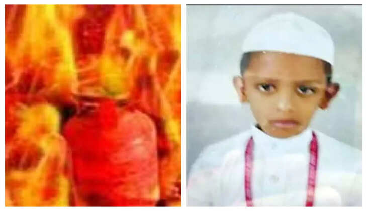 சிறுவன் வெடித்து