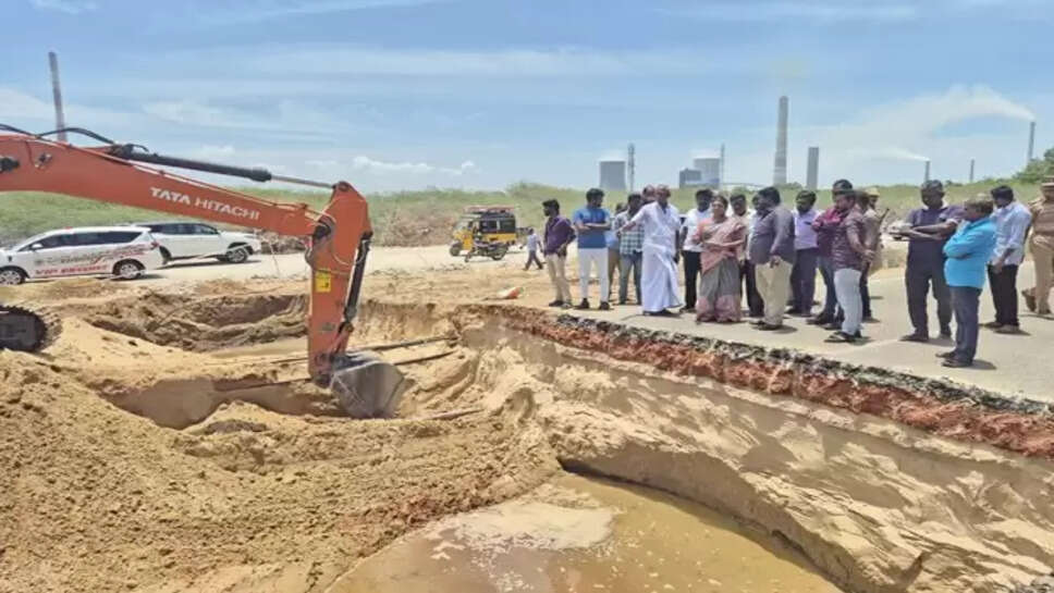 கடற்கரை சாலை சீரமைப்பு பணிகள் துவக்கம்... அமைச்சர் நேரில் ஆய்வு!