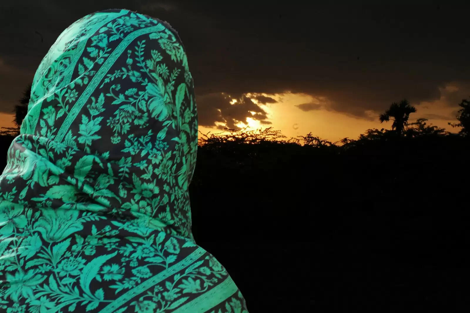 முஸ்லீம் பெண் பர்தா